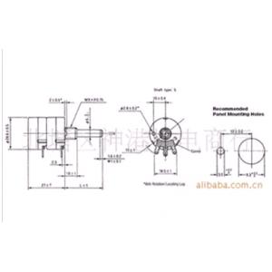 offer详细描述：1长期供应碳膜电位器 RV24Y系列