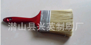 兴英毛刷厂热销 加粗加厚开红丝油漆刷 高档塑料柄油漆刷 工具刷