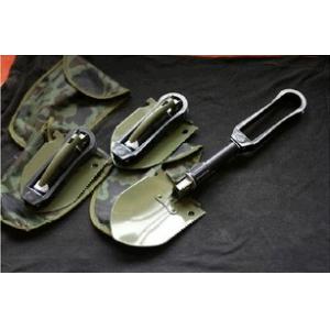 户外多功能小号工兵铲 正品6411 Q4便携式折叠军锹 求生折叠铲锹