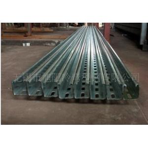 镀锌双内卷冷弯c型钢 UZWL型钢非标滑轨导轨异型钢