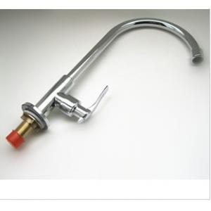 家直供 厨房单冷水龙头 全铜 快开 菜盆龙头 温州水龙头批发