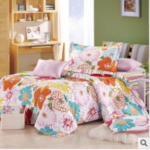 丹诺喜家纺 全棉单人被套 厂家直销 供应被套/枕套/床单/套件