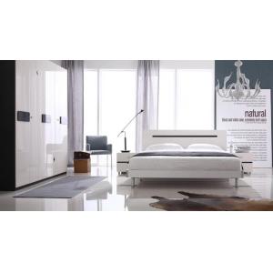 供应现代板式套房家具亮光成套家具MDF亮光家具床板式套房