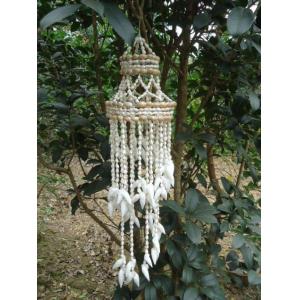 长期供应海螺贝壳风铃款式多样 进口精品中号风铃 贝壳风铃