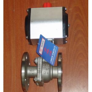 气动法兰球阀、铸钢气动球阀、铸钢阀门