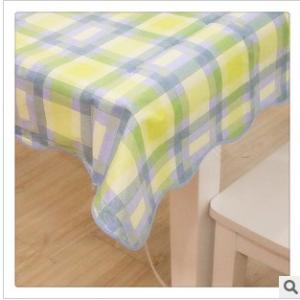 加棉加厚防水桌布PVC/