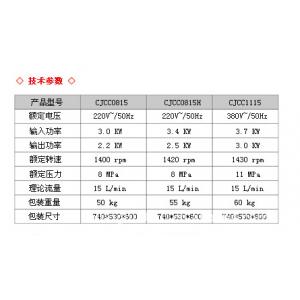 超洁高压清洗机开门红CJCC0815 标准款式节能节水安全耐用洗车机