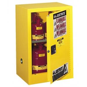 5001　单门手动台上式黄色安全柜