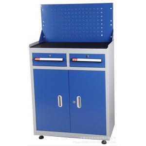 双抽屉挂板工具车