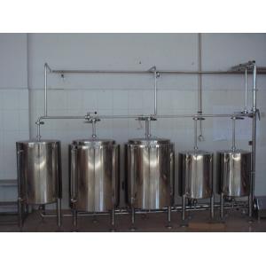 100升啤酒教学设备CIP系统