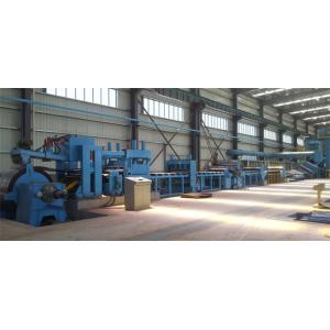 集装箱薄板开卷打砂辊涂校平剪切滚压成型自动生产线