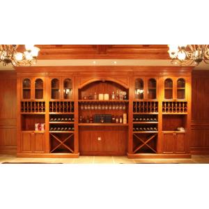 实木定制酒柜