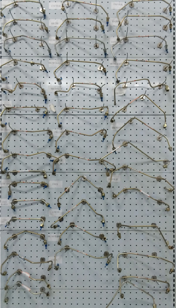 风冷柴油机燃油喷射高压油管