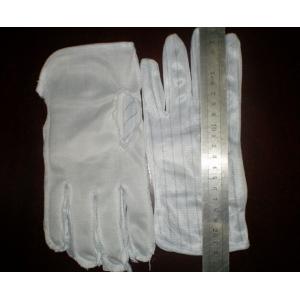 涤纶点塑防静电手套(真导电丝)