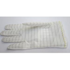 横条PU防静电手套(真丝)