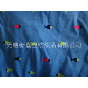 全棉涂料荧光印花汗布