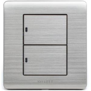 V1-003A 随意点双联开关-单控