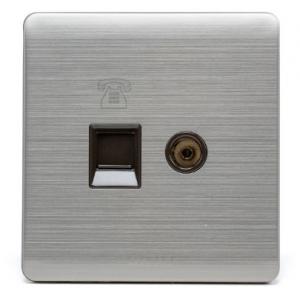 V1-126电视，四芯电话插座