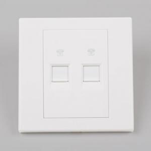 A6-125双联四芯电话插座