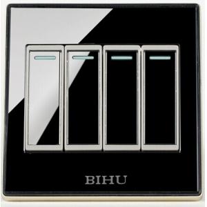 V7-008A  四联单控大跷板开关