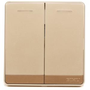 A7-004B  双联大跷板开关-双控