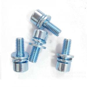 *圆柱头蓝白锌内六角螺栓M6x35