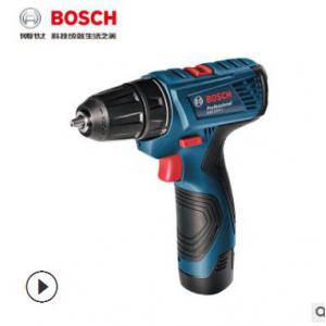 博世充电式手电钻12V锂电池充电钻GSR120-LI家用多功能电动螺丝刀