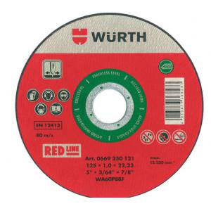 伍尔特wurth不锈钢切割片100电动工具角磨机切割片