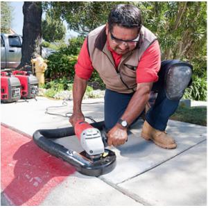 7寸角磨机防尘吸尘罩角磨机集尘罩干磨集尘罩无尘角磨机