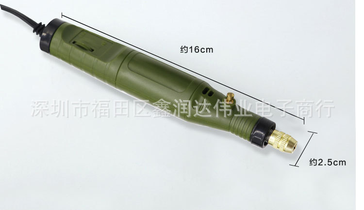 P500-2迷你电磨套装雕刻笔调速打磨抛光微型电钻文玩除胶工具