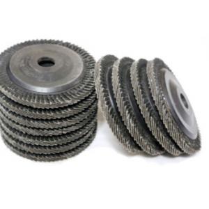 胶盖平面砂布轮 百叶轮 不锈钢打磨片 五金角磨片