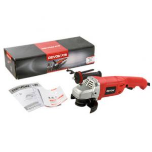 DEVON/大有125mm电动角磨机1400W多功能金属打磨角向磨光机2813