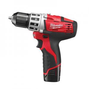 现货增票 米沃奇充电式冲击钻10mm夹持 M12BPD-202C CN