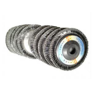 砂轮片百叶片 100粒度百叶轮 超硬煅烧砂磨料百叶轮