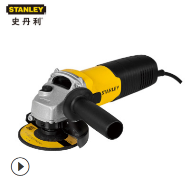 STANLEY史丹利电动工具220V角磨机角向磨光机100MM4寸切割手磨机