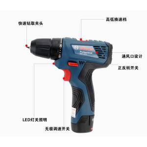12V锂电钻起子机博世充电电钻GSR120-LI无绳手电钻多功能电钻家用