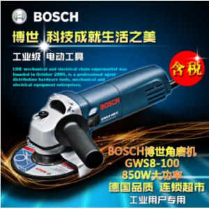 原装正品德国BOSCH/博世GWS8-100电动角磨机大扭力调速角向磨光机