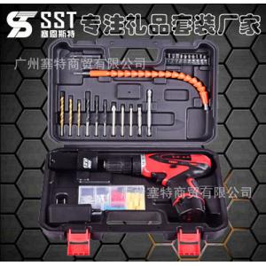 多功能冲击电钻 配工具套装 全大功率 78件套锂电钻套装 厂家热销