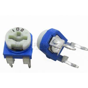 蓝白(兰白)可调电阻 1K 卧式 电位器