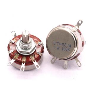 单圈碳膜电位器功率可调电阻 滑变电阻器