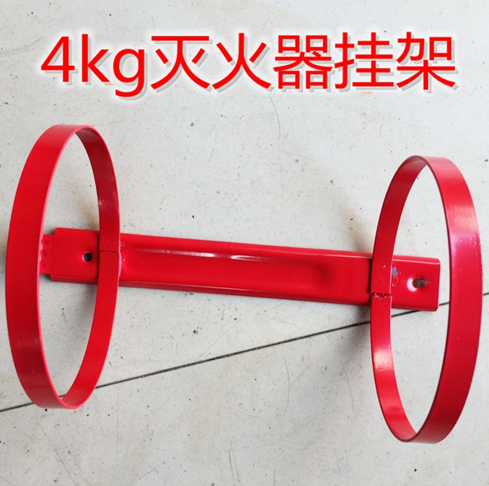 灭火器4kg干粉灭火器家用车用1kg2kg3kgabc灭火器箱挂架消防器材