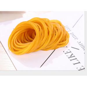热销越意透明黄色橡皮筋橡胶圈牛皮筋橡皮圈办公用品厂家直销批发