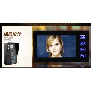 7寸彩色密码门禁刷卡可视对讲门铃无线遥控开锁高清1000线