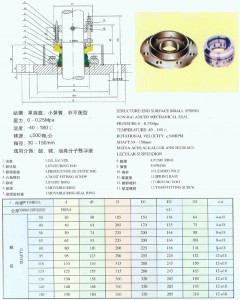 神州 202型机械密封