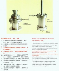 神州 雙端面机械密封